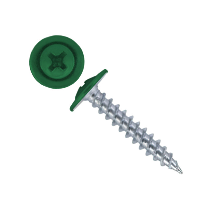 Саморез ПШ 4,2х25 (500шт) шлиц PH2 RAL 6024