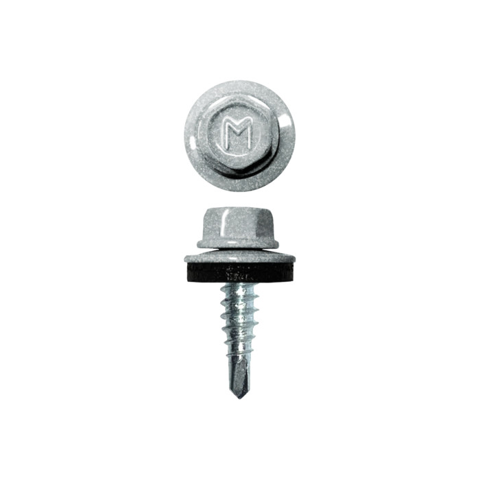 Саморез по металлу Daxmer 4,8х16 (400шт) сверло №2 цинк