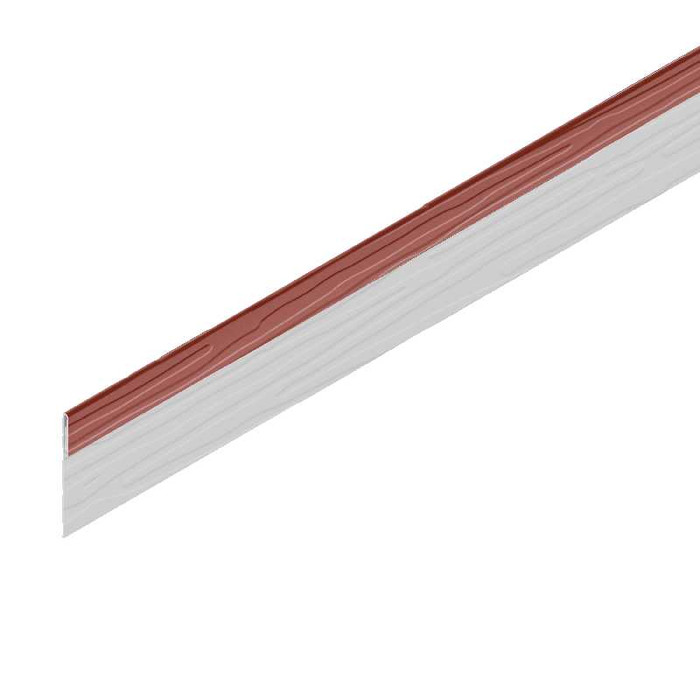 Финишная планка фактурная Аквасистем GreenCoat Pural BT Бургундский (RR29)